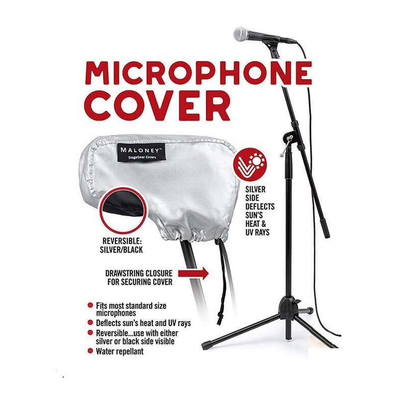 麥克風防塵套 MALONEY 31091 麥克風防塵罩 防水罩.防曬罩 — 三峽麥克風