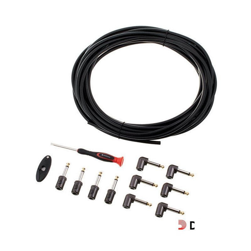 Planet Waves Daddario Planet WavesPW-GPKIT-50 免焊自製 DIY 導線組 約15公尺 — 三峽導線