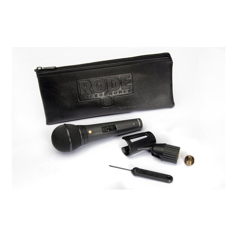 Rode Rode M1-S 動圈式 手持 開關式 麥克風 澳洲大廠 公司貨 一年保固 十年保修 — 三峽麥克風