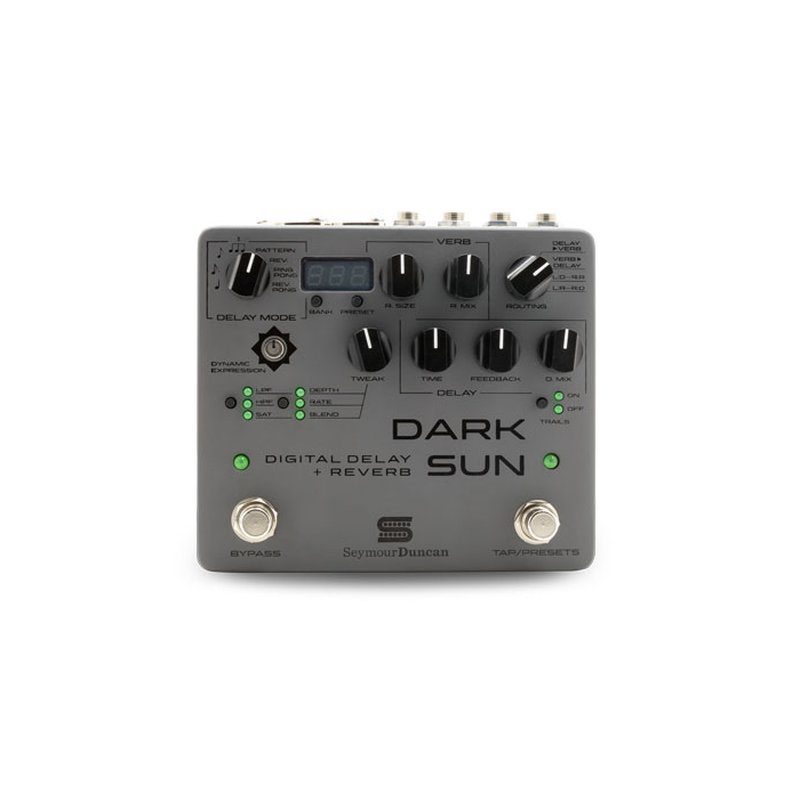 Seymour Ducan 2019 Dark Sun Delay+Reverb 單顆 效果器 — 三峽效果器