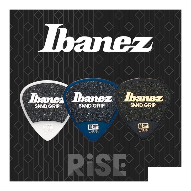 Ibanez Ibanez PA16HSG 1.0mm 防滑 三色 日本製造 Pick — 三峽配件 / 週邊
