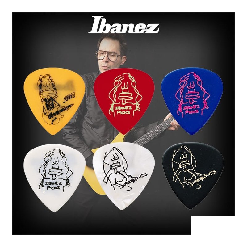 Ibanez Ibanez Paul Gilbert 經典系列 單片 匹克 Pick 厚度 1.0毫米 材質 PVC 單片 — 三峽Pick