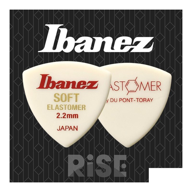 Ibanez Ibanez EL4ST22 2.2MM 類似橡膠材質 超軟 PICK 撥片 烏克麗麗適用 — 三峽烏克麗麗