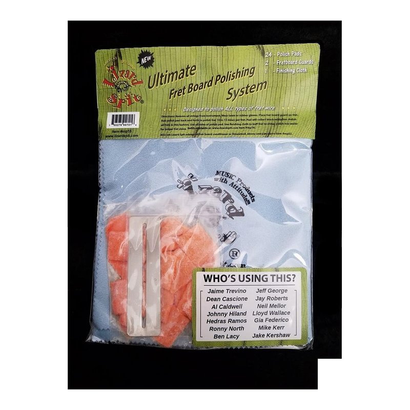 LIZARD LIZARD SPIT FRET 銅條氧化還原拋光組MP15 — 三峽配件 / 週邊