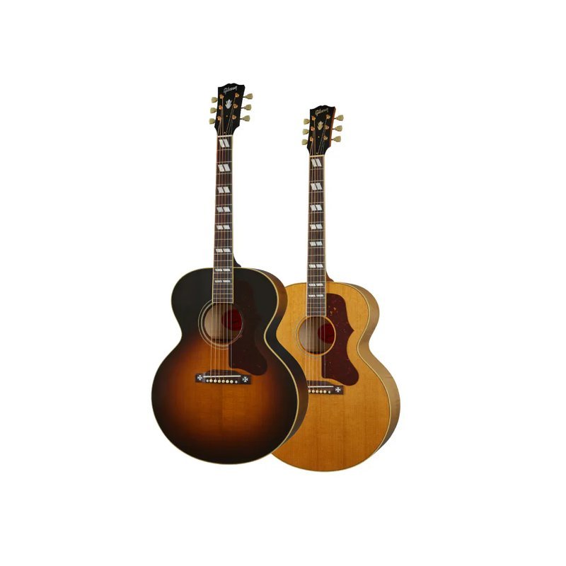 Gibson Gibson / 1957 SJ-200 火焰楓木 原聲木吉他 (Antique Natural, Vintage Sunburst) — 三峽木吉他 / 民謠吉他