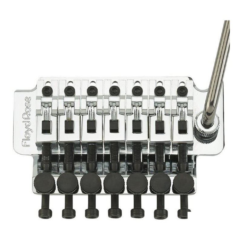 德國製 Floyd Rose Origianl系列 FRTS-100K 電吉他 7弦 大搖座 銀色 — 三峽木吉他 / 民謠吉他