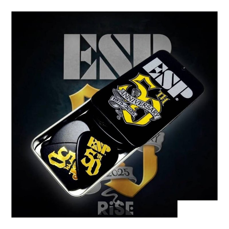 ESP ESP 50週年 PT-50th 50th Anniversary Pick 單片 鐵盒 — 三峽Pick