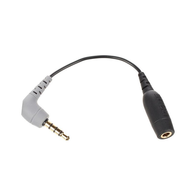 Rode Rode 原廠線材 SC-4 3.5mm TRS to TRRS 相機 麥克風 轉接線 — 三峽麥克風