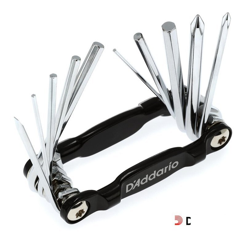 Planet Waves Daddario Planet Waves PW-GBMT-01 吉他/貝斯 隨身調整工具組 — 三峽貝斯