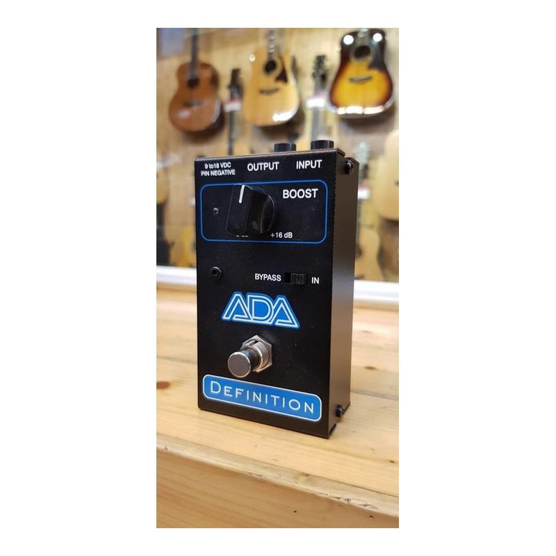 ADA ADA Definition GUITAR & BASS PRE-AMP BOOST 單顆效果器 — 三峽吉他 / Bass