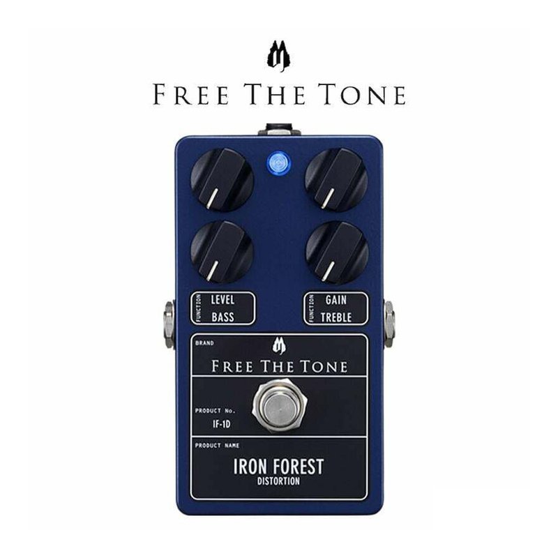 Free The Tone IF-1D Iron Forest Distortion 電吉他 破音 效果器 — 三峽吉他 / Bass