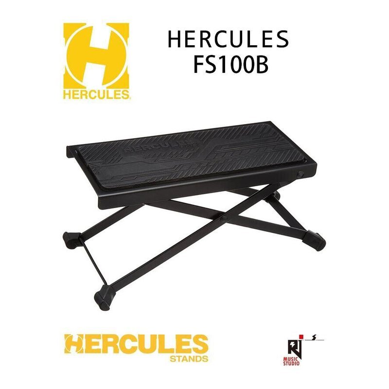 Hercules Hercules 海克力斯 FS100B 全新 舒適幫手 吉他 腳凳 海克力斯 歡迎來電(店)洽詢 — 三峽木吉他 / 民謠吉他