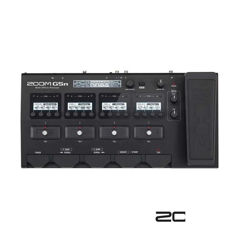 Zoom Zoom G5n 電吉他 綜合效果器 — 三峽吉他 / Bass