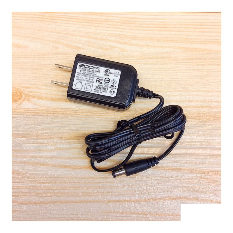 Zoom Zoom AD 16A/D DC9.0V 0.5A AC100-240V 50/60Hz 變壓器 — 三峽配件 / 週邊