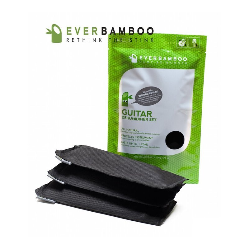 EVERBAMBOO EVERBAMBOO 吉他/樂器專用-竹炭防潮包/除濕包（美國Taylor原廠推薦使用）一包/三個 — 三峽木吉他 / 民謠吉他
