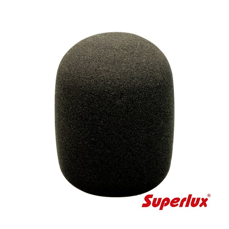 Superlux S65 大振膜麥克風防風海綿罩 (適用於直徑約50~55mm麥克風) — 三峽麥克風