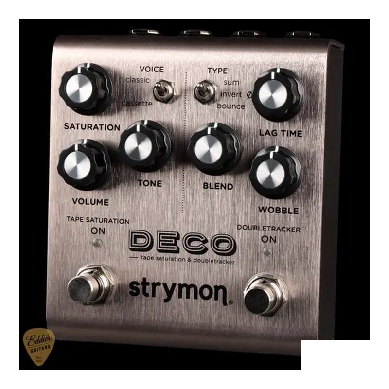 Strymon Strymon Deco V2 Tape Saturation & Doubletracker 二代 盤帶 效果器 — 三峽效果器