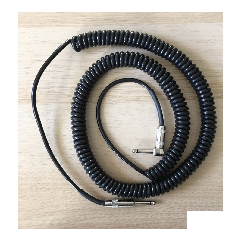 LAVA 美國 LAVA Cable Retro Coil 復古捲捲線 導線 6M 一直一L 顏色可選 — 三峽導線