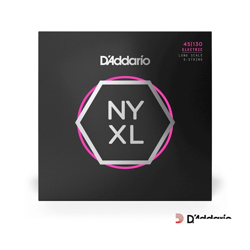 Daddario NYXL 45130 Nickel Wound 5弦 BASS弦 貝斯弦 公司貨 — 三峽木吉他 / 民謠吉他