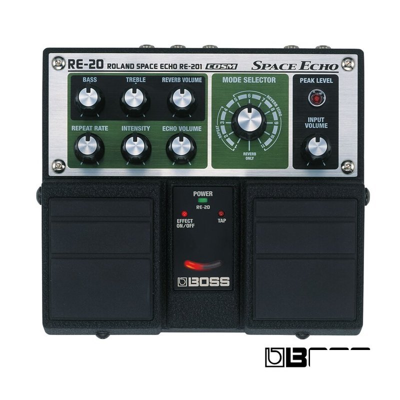 BOSS BOSS RE-20 SPACE ECHO 電吉他 效果器 空間回聲 — 三峽電吉他