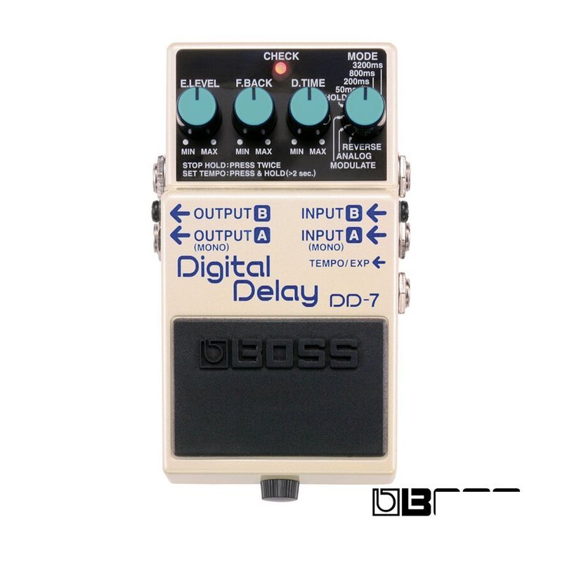 BOSS BOSS DD-7 Digital Delay 數位延遲 效果器 — 三峽效果器