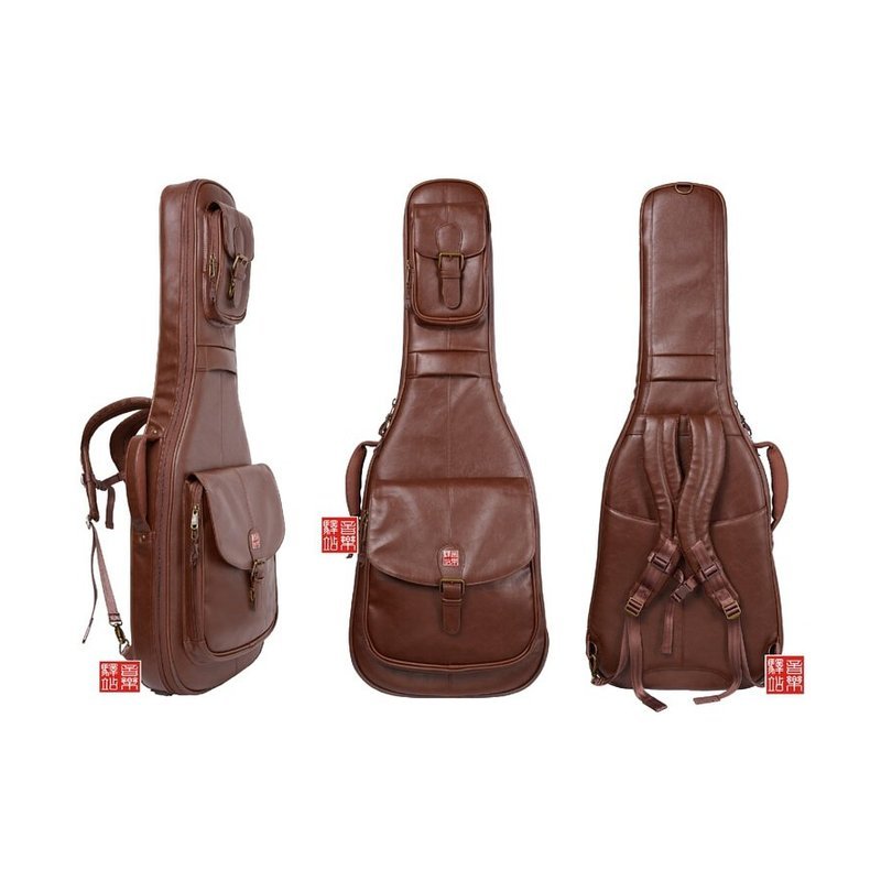 音樂驛站 唐30系列 PVC皮革 電吉他專用袋 琴袋 背袋 — 三峽吉他 / Bass