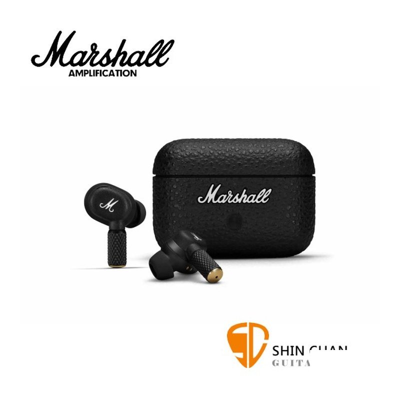Marshall Marshall Motif II A.N.C 主動式抗噪 真無線藍牙耳機 / 6mm驅動單體 / 藍芽5.3 Motif II ANC 經典黑 台灣公司貨 — 三峽音響 / 音箱
