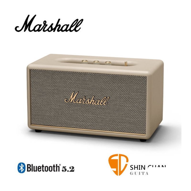 Marshall 現貨 Marshall Stanmore III 藍牙喇叭 經典白 全新3代 Stanmore III無線喇叭 藍牙音箱音響 / 台灣公司貨 — 三峽音響 / 音箱