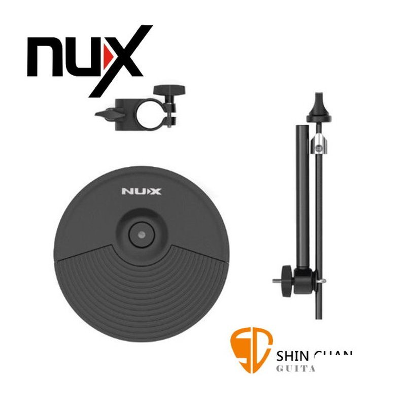 NUX NUX DM-210 擴充鈸套裝組 DM210專用(10吋鈸含夾頭及架子) — 三峽鼓 / 打擊