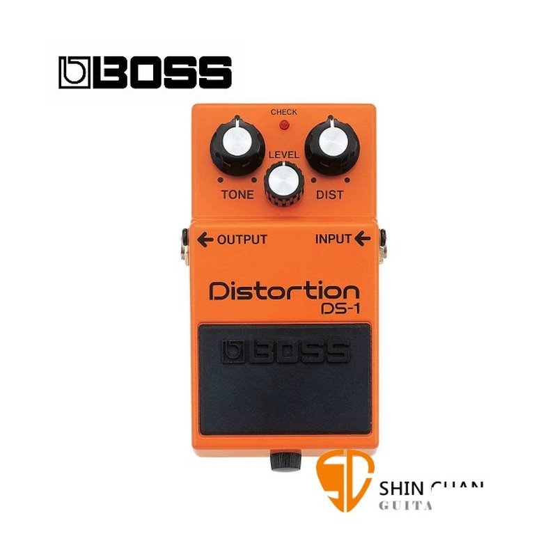BOSS BOSS DS-1 失真效果器 【破音/過載/distortion / DS1/電吉他單顆效果器/五年保固】 — 三峽電吉他
