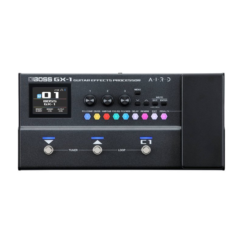 【預購】BOSS GX-1 電吉他 綜合效果器【】 — 三峽吉他 / Bass