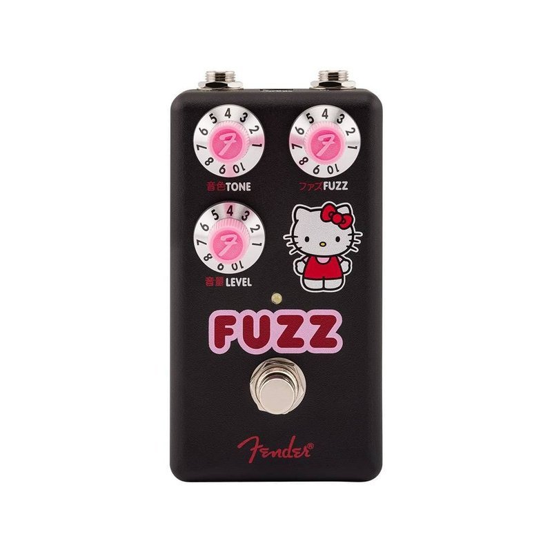 Fender Fender x Hello Kitty Fuzz Pedal Black 聯名款效果器 — 三峽效果器