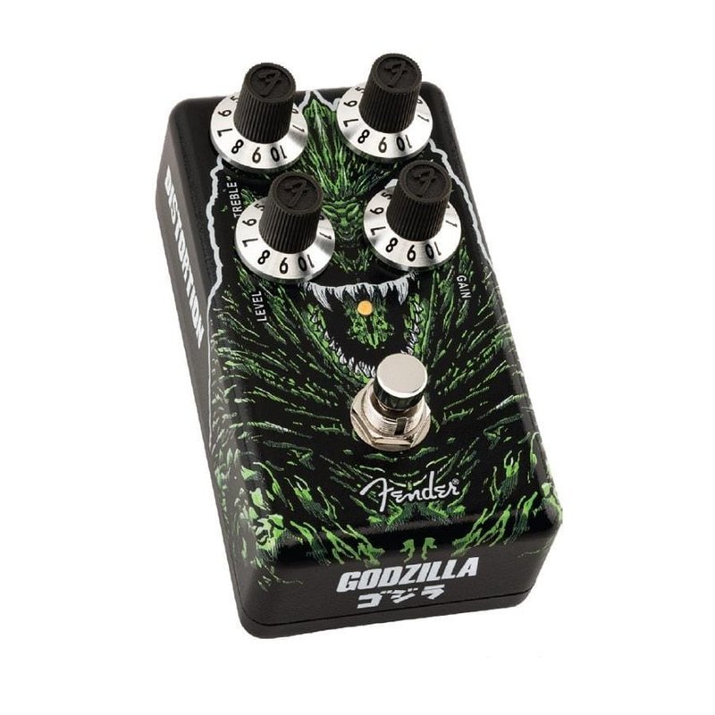 【預購】Fender® Godzilla Collaboration Distortion 聯名效果器 公司貨【】 — 三峽效果器