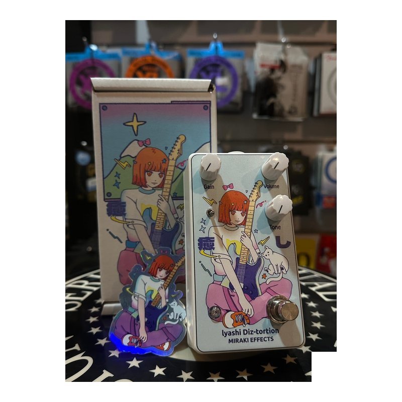 Iyashi Diz-tortion Miraki Effects 療癒系日搖破音效果器 — 三峽效果器