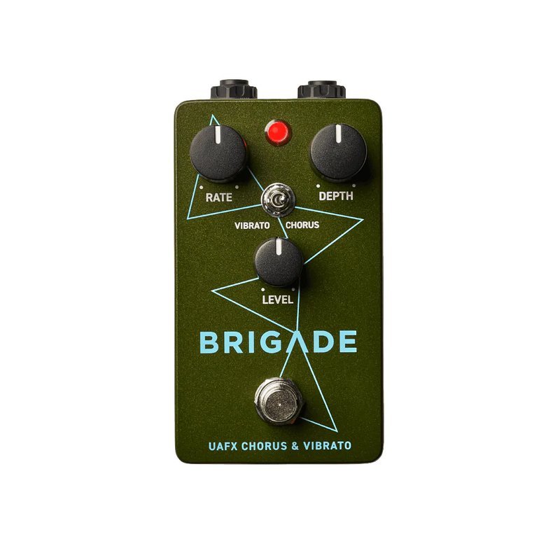 Universal Audio Universal Audio / Brigade Chorus & Vibrato Pedal 效果器 (GPS-BRGD) <台灣代理公司貨> — 三峽效果器