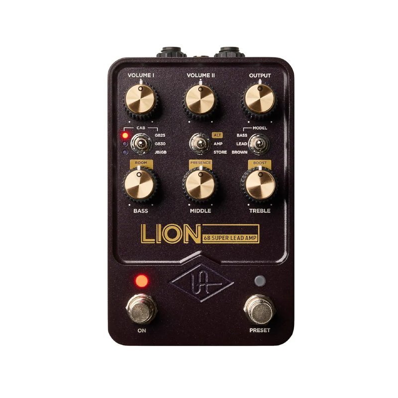 Universal Audio Universal Audio / Lion '68 Super Lead Amp Pedal 效果器 (GPM-LION) <台灣代理公司貨> — 三峽效果器