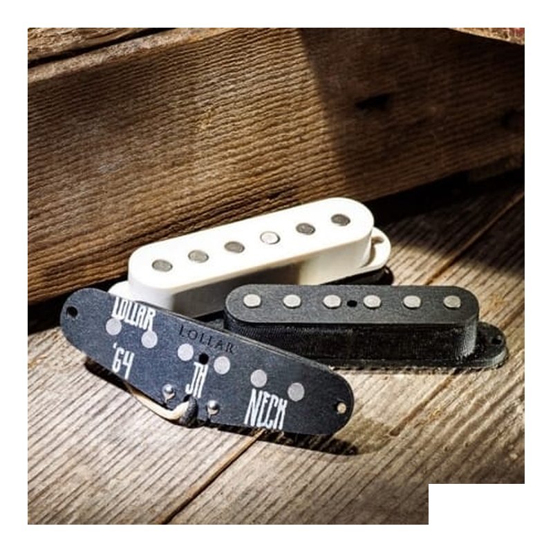 Lollar Strat Sixty-Four Flat Pickups 電吉他拾音器 白色 公司貨 — 三峽吉他 / Bass