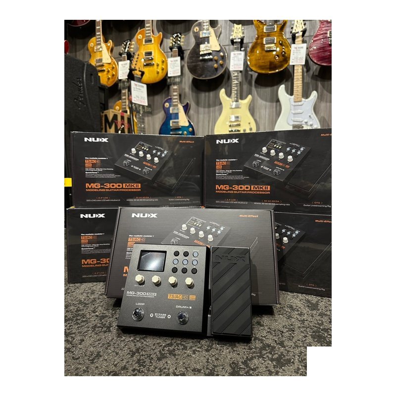 NUX NUX MG-300 MKII 綜合效果器 公司貨 — 三峽效果器