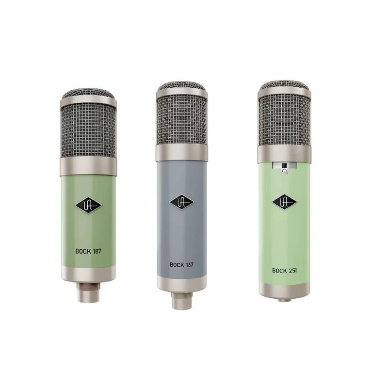 Universal Audio Universal Audio / Bock系列 大振膜管電容麥克風 (Bock187/Bock167/Bock251)<台灣代理公司貨> (預購) — 三峽麥克風