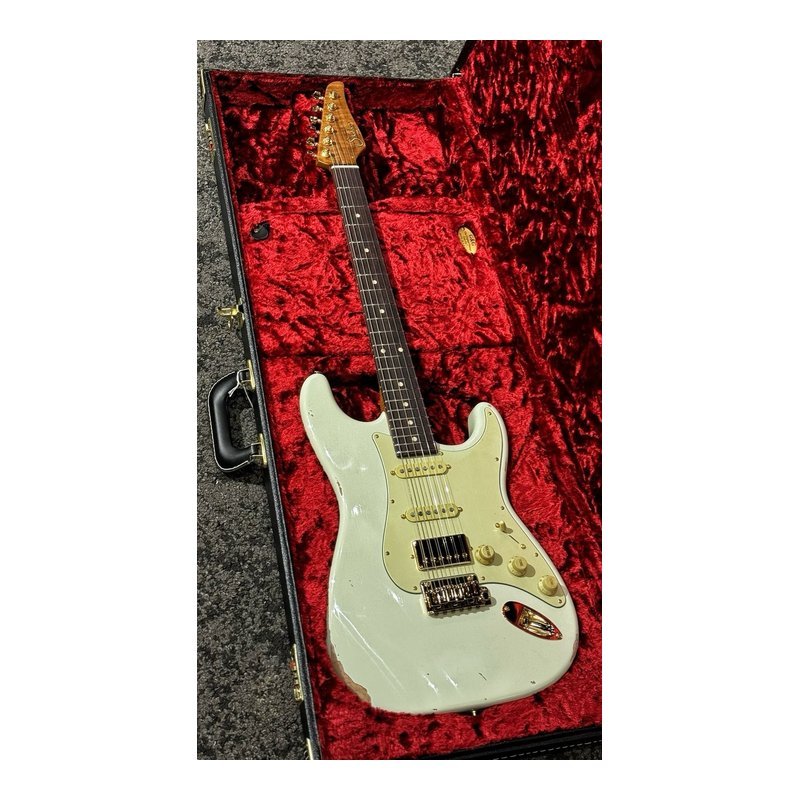 Suhr Suhr Custom Classic Antique White Gold WL特製款 電吉他 — 三峽電吉他