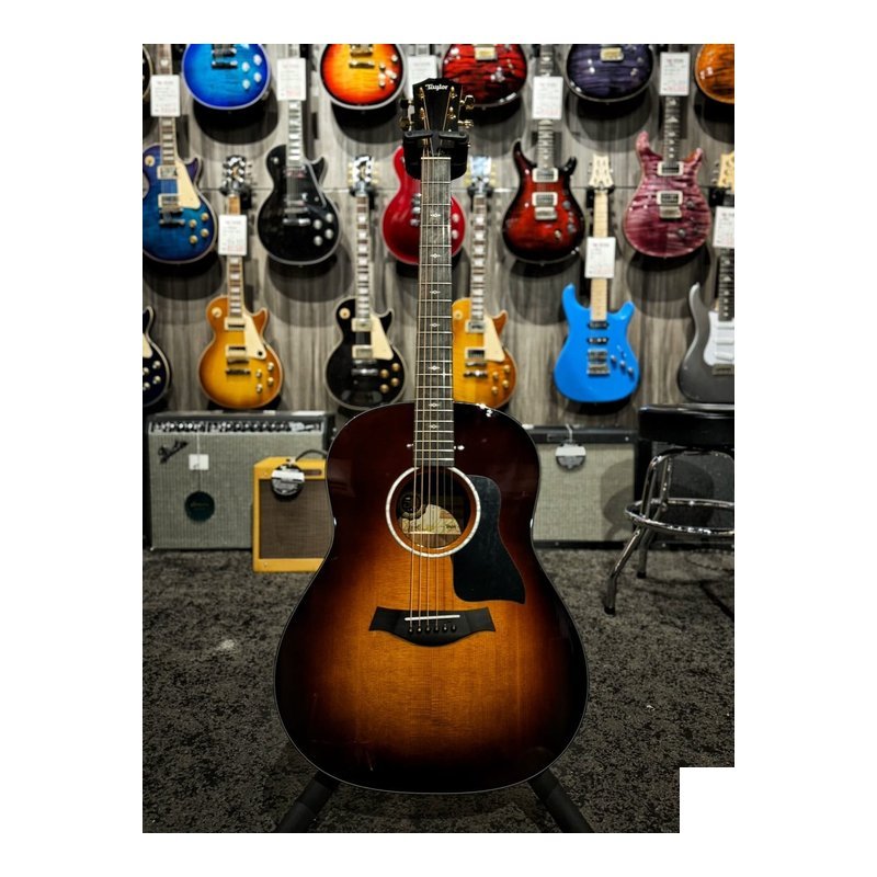 Taylor Taylor 50th Anniversary 50週年紀念款 217e-SB Plus LTD 夕陽漸層 全單板 電木吉他 公司貨 — 三峽木吉他 / 民謠吉他