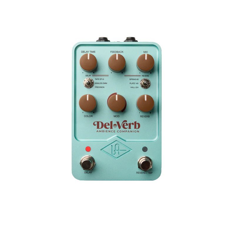 Universal Audio Universal Audio / Del-Verb Ambience Companion Pedal 效果器 (GPM-DLVRB) <台灣代理公司貨> — 三峽效果器