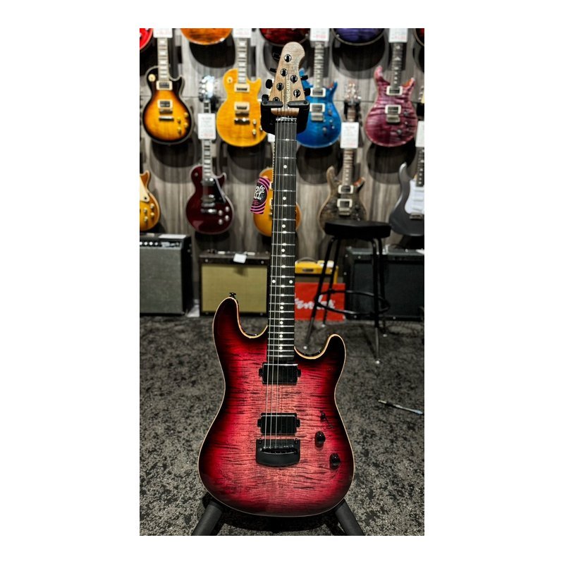 MUSIC MUSIC MAN SABRE HT TREM RASPBERRY BURST 公司貨 — 三峽配件 / 週邊