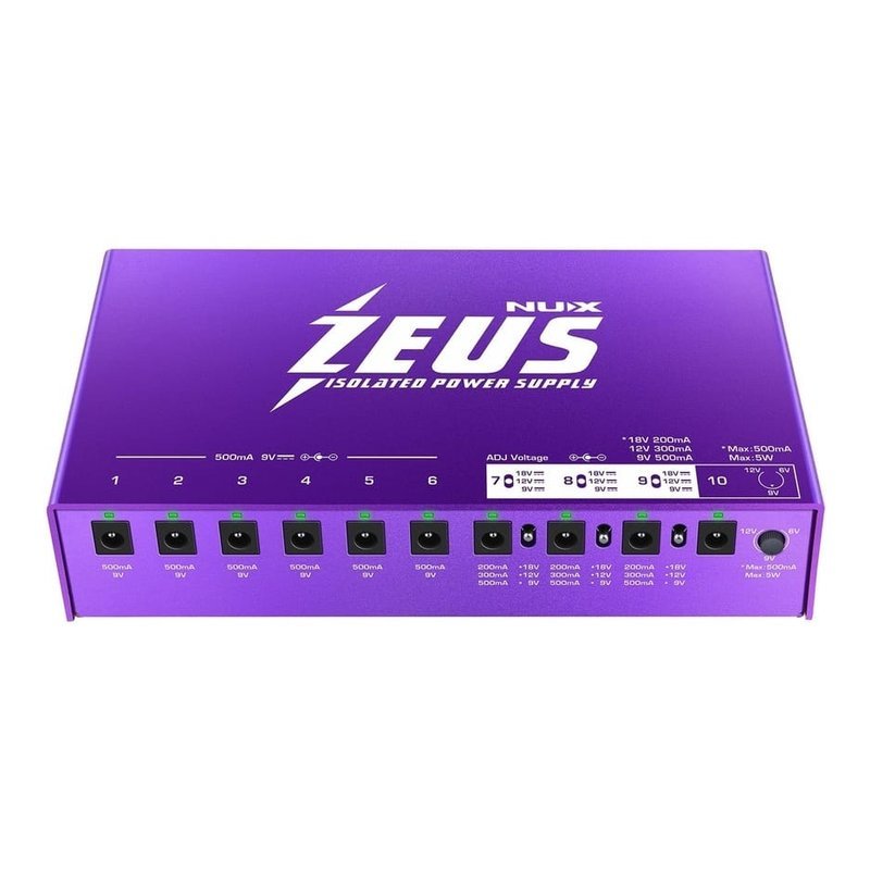 NUX NUX ZEUS NIP-Z10 電供 附線段 100~240V — 三峽配件 / 週邊