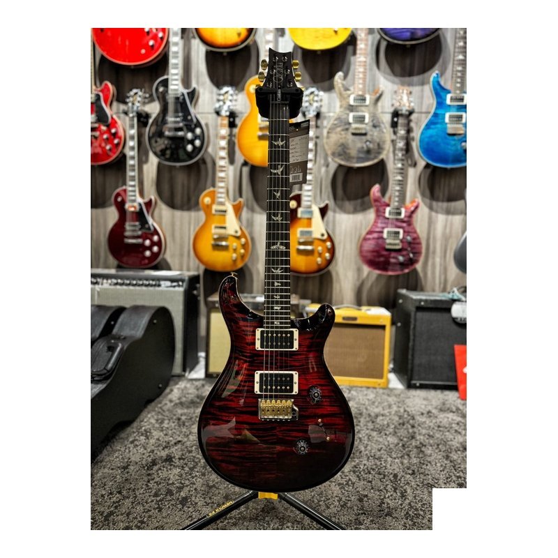 PRS PRS Custom 24 10Top Fire Red burst 電吉他 — 三峽電吉他