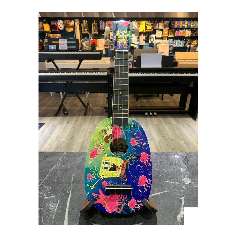 [已售出]海綿寶寶21吋烏克麗麗 美國原廠授權 — 三峽烏克麗麗