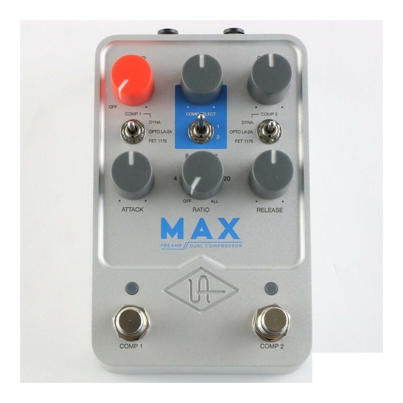 Universal Audio Universal Audio UAFX MAX Preamp & Dual Comp 單顆 效果器 公司貨 — 三峽效果器