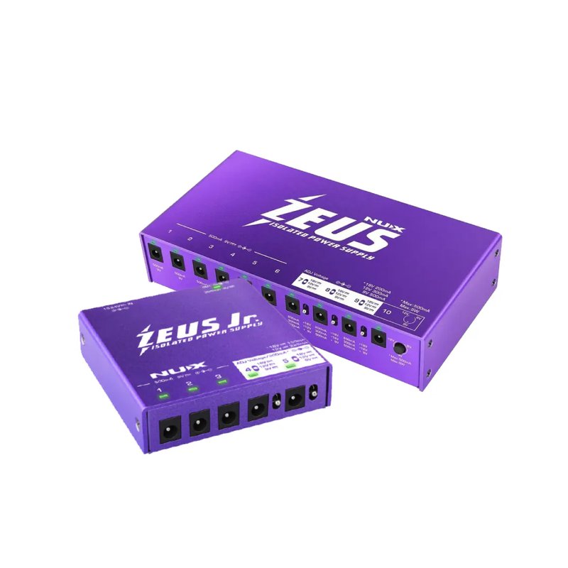 NUX/ ZEUS系列 效果器電源供應器 (ZEUS (NIP-Z10)/ZEUS Jr. (NIP-Z6) NUX/ ZEUS系列 效果器電源供應器 (ZEUS (NIP-Z10)/ZEUS Jr. (NIP-Z6) / ACD-006A) — 三峽效果器｜YA! 玩音樂