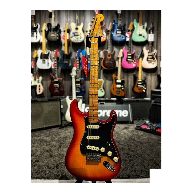 Fender Fender AM Rarities Flame Ash Top Strat MN PRB 公司貨 — 三峽配件 / 週邊