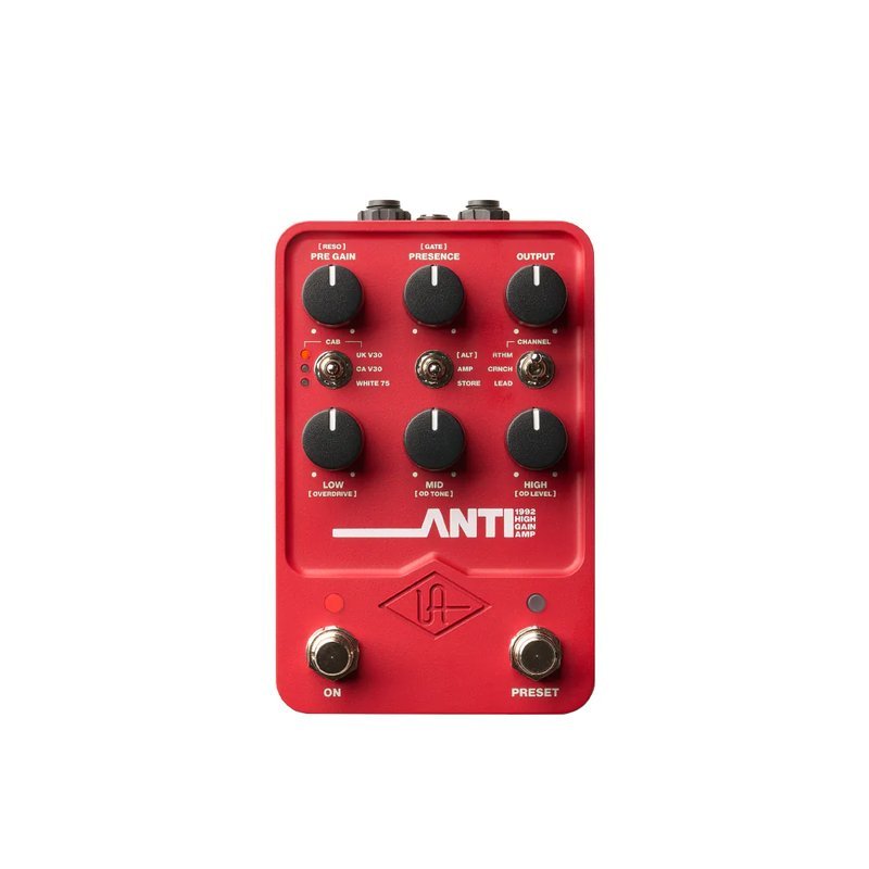Universal Audio Universal Audio / ANTI 1992 High Gain Amp Pedal 效果器 (GPM-ANTI) <台灣代理公司貨> — 三峽效果器